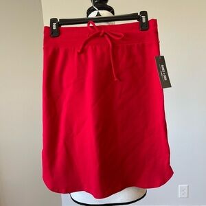 Agnes & Dora NWT size S skirt with elastic waist and drawstring red patriotic